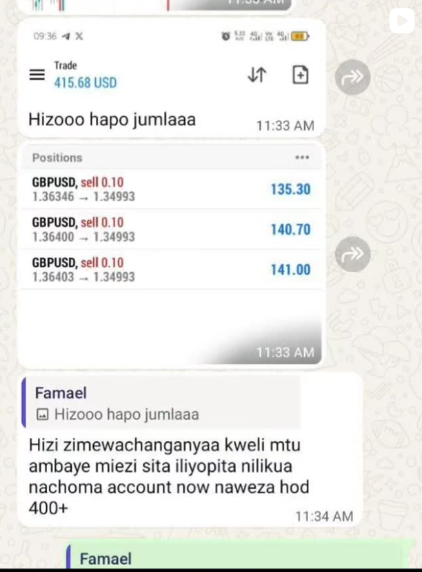 Trading Result 31